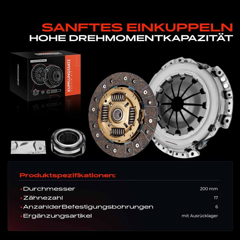 Frankberg 5481FB0028861 Clutch Kit