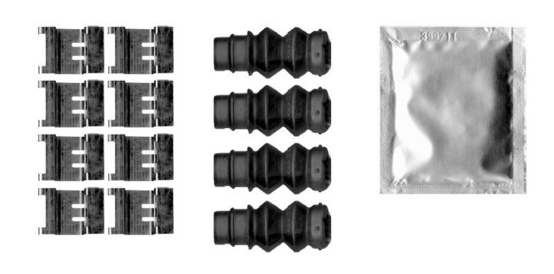 BOSCH 1 987 474 803 Accessory Kit, disc brake pad