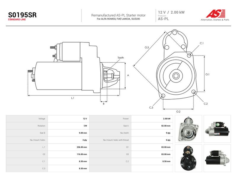 This part match OEM code: 4765911