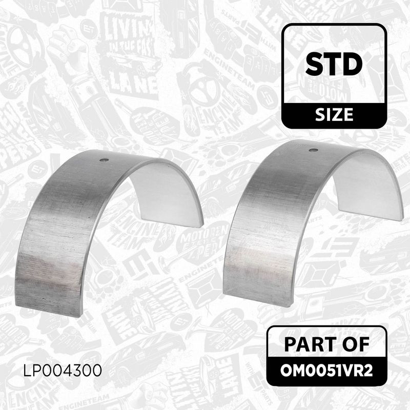 Product Image - Plunjerset - OM0051VR2 - ET ENGINETEAM