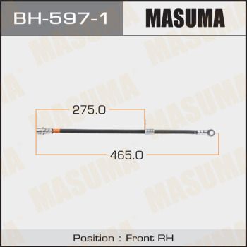 Гальмівний шланг, Masuma BH-597-1