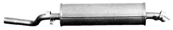 Silenciador posterior