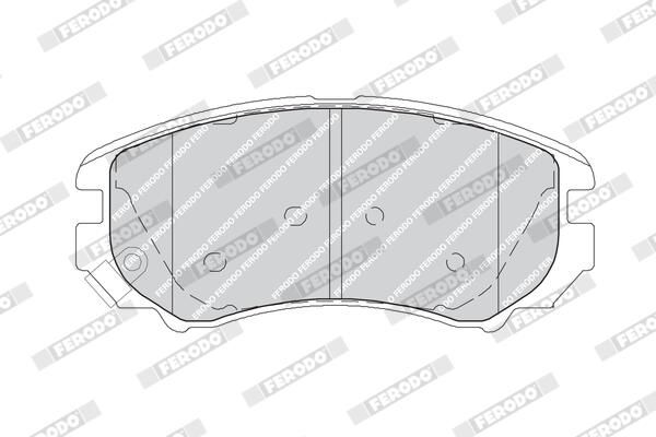 FERODO Plaquettes de frein à disque FDB1733