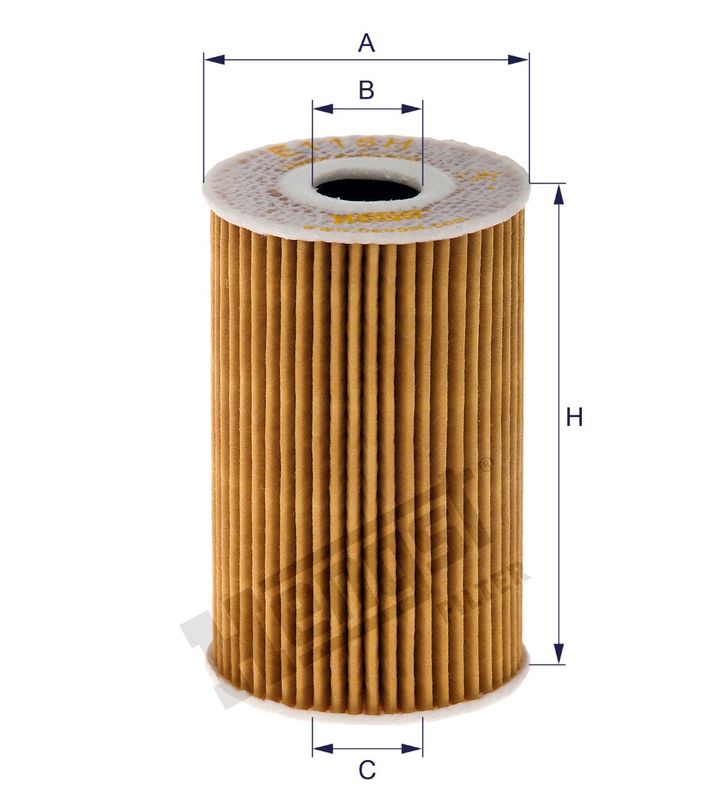 Olejový filtr E115H D208