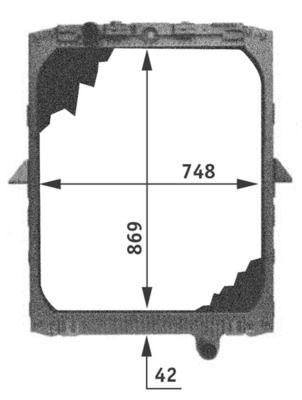 MAHLE CR 687 000P Radiator, engine cooling
