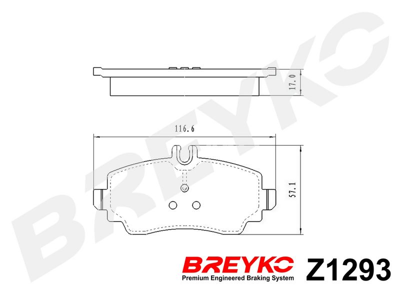 Piduriklotsi komplekt, ketaspidur, DAVID VASCO Z1293