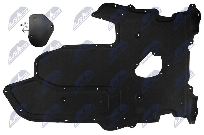 NTY EZC-BM-515 Engine Guard/Skid Plate