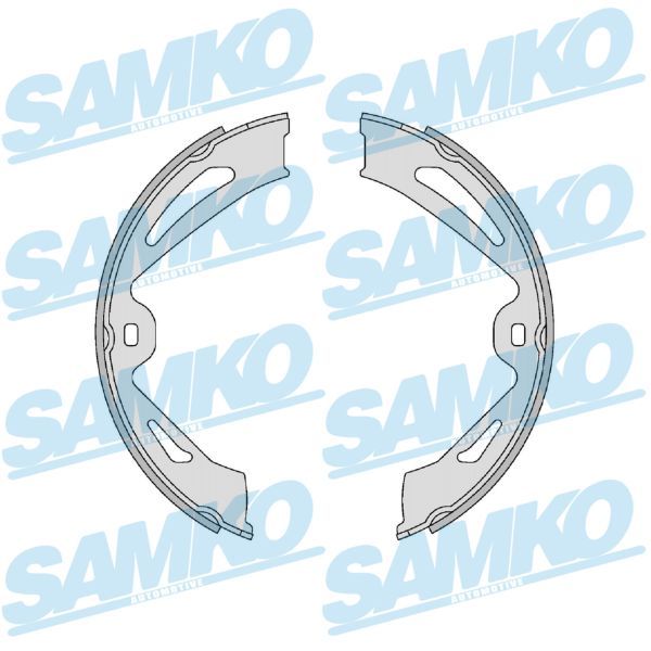 SAMKO 81235 - Brake Pad Set, Parking Brake