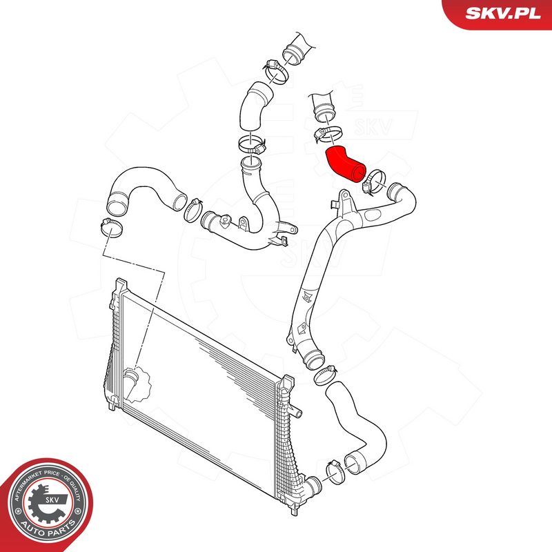 Laadimisõhu voolik, ESEN SKV 43SKV451
