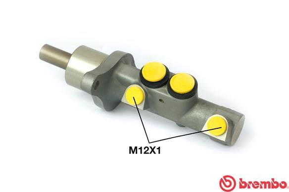 Головний гальмівний циліндр, Brembo M85014