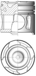 Product Image - Zuiger - 41255610 - KOLBENSCHMIDT