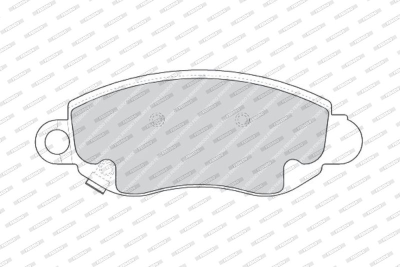 FERODO Plaquettes de frein à disque FVR1381