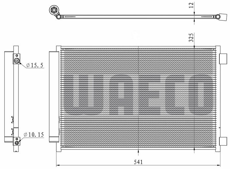 WAECO Condensor, airconditioning