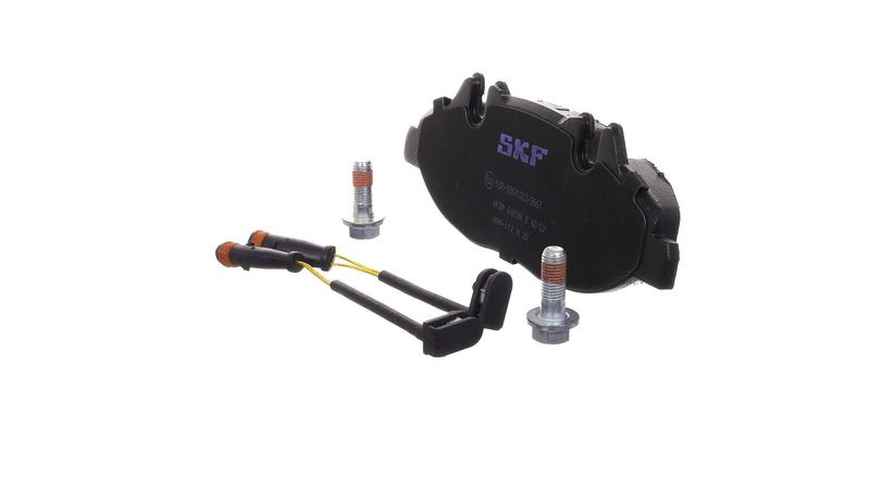 SKF VKBP80206E Комплект гальмівних накладок, дискове гальмо