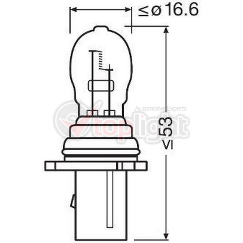 AE TOPLIGHT 39075 Lemputė P13W 12V 13W