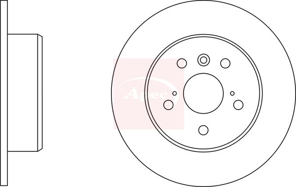 APEC Brake Disc DSK2795