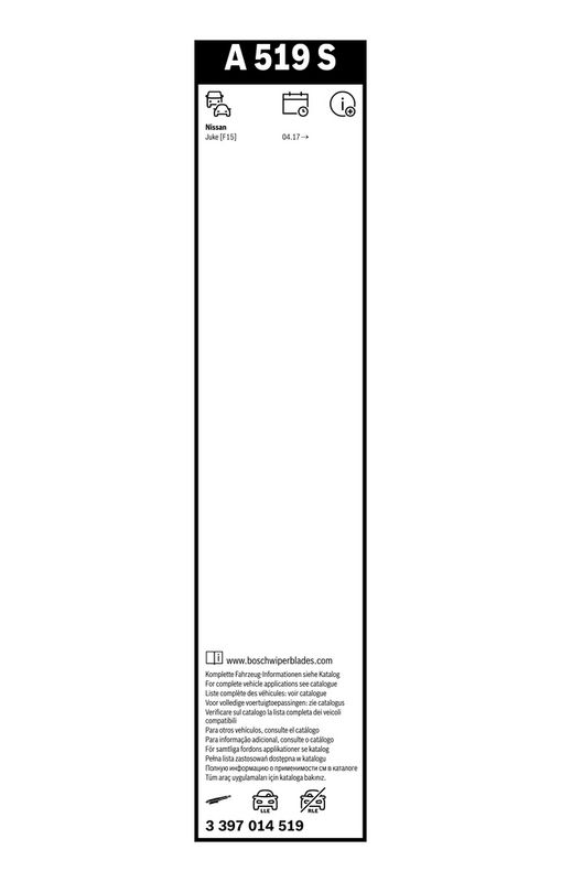 BOSCH 3 397 014 519 Wiper Blade