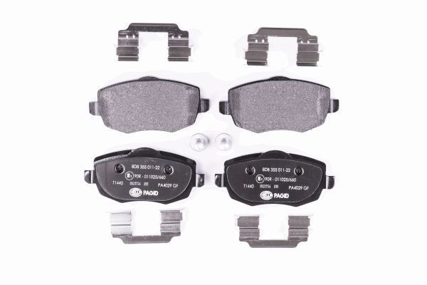HELLA PAGID 8DB 355 011-221 Brake Pad Set, disc brake