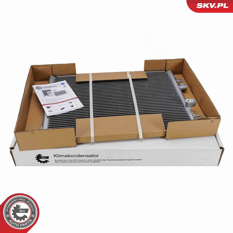 ESEN SKV 86SKV491 Condenser, air conditioning