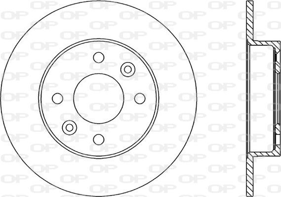 гальмівний диск комплект RENAULT 8671000084