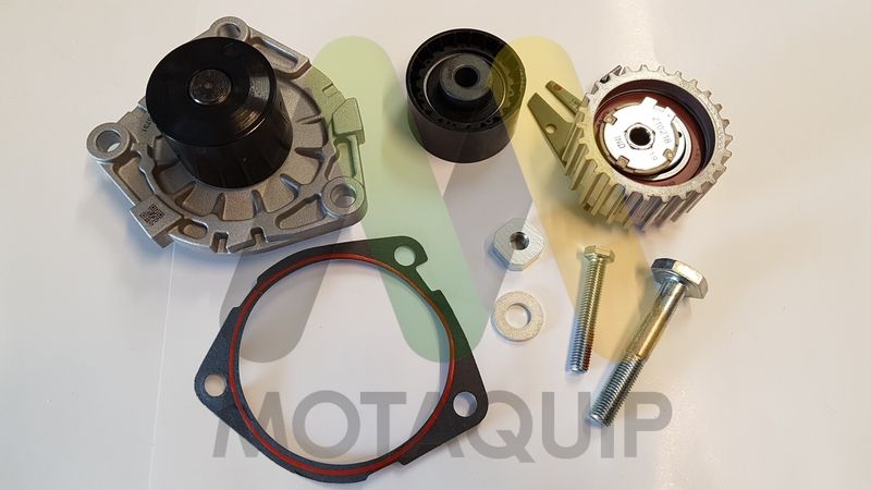 MOTAQUIP Vízpumpa + fogasszíj készlet LVTTP118