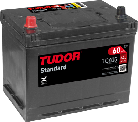Tudor Standard, 12V 60Ah,TC605