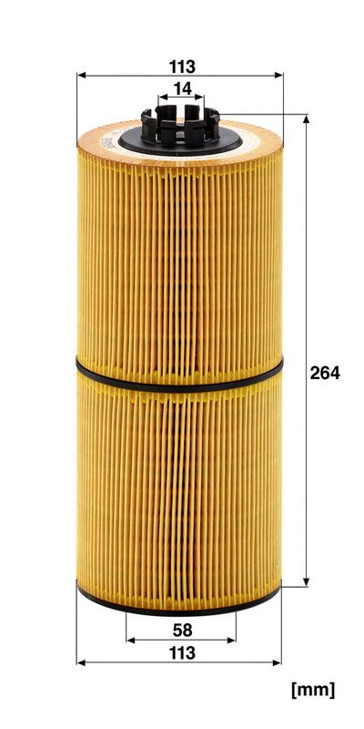 Õlifilter, MANN-FILTER HU 12 001 z