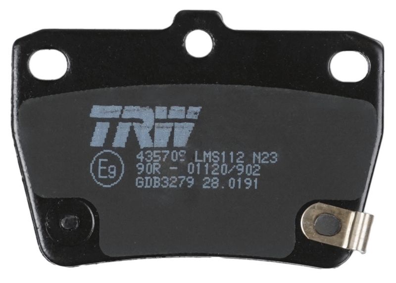 TRW GDB3279 Brake Pad Set, disc brake